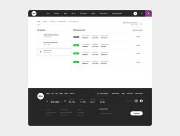 Þjónustuvefur Epli Ný